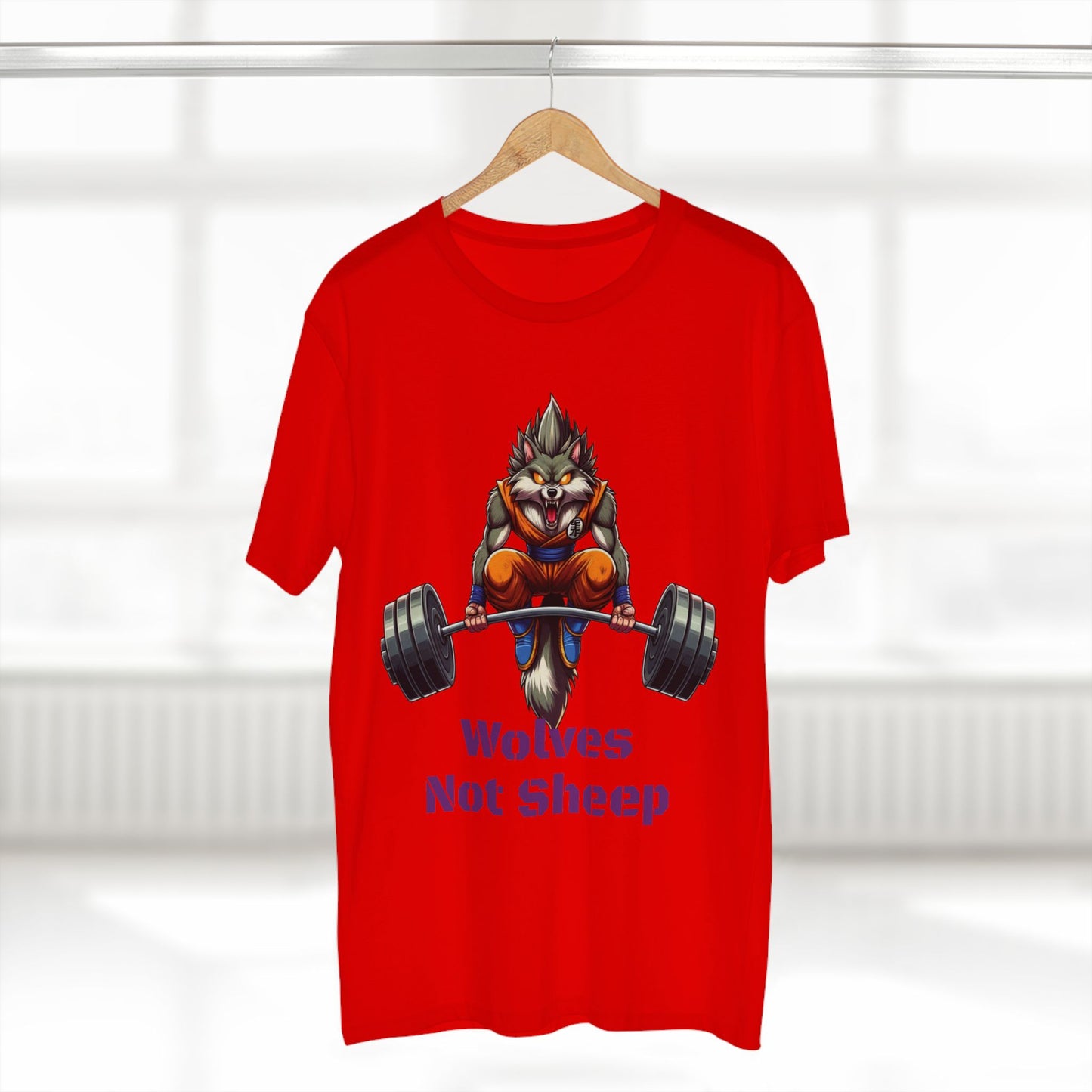 Wolves Not Sheep Motivational Tee for Fitness Enthusiasts
