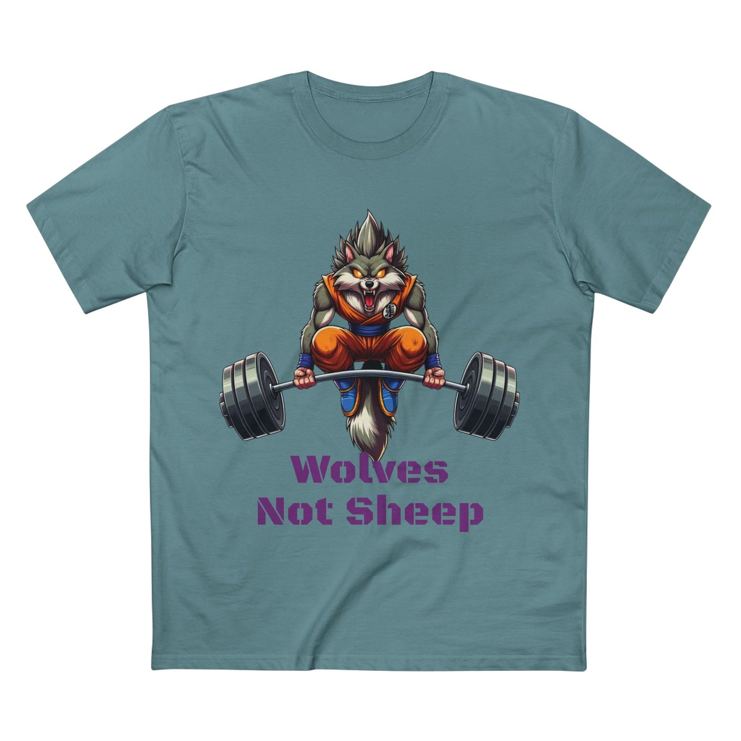 Wolves Not Sheep Motivational Tee for Fitness Enthusiasts