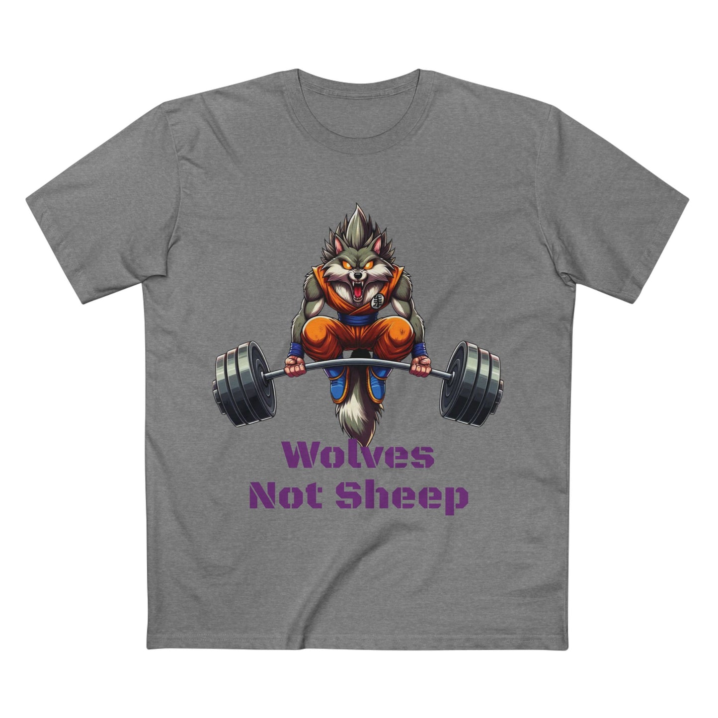 Wolves Not Sheep Motivational Tee for Fitness Enthusiasts