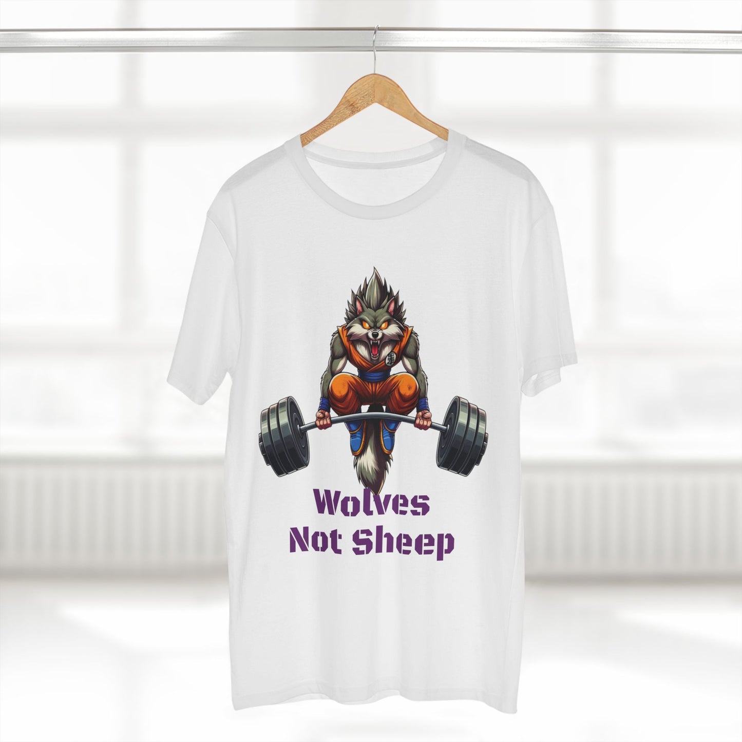 Wolves Not Sheep Motivational Tee for Fitness Enthusiasts