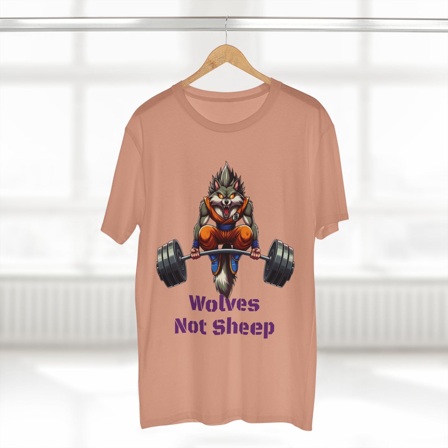 Wolves Not Sheep Motivational Tee for Fitness Enthusiasts