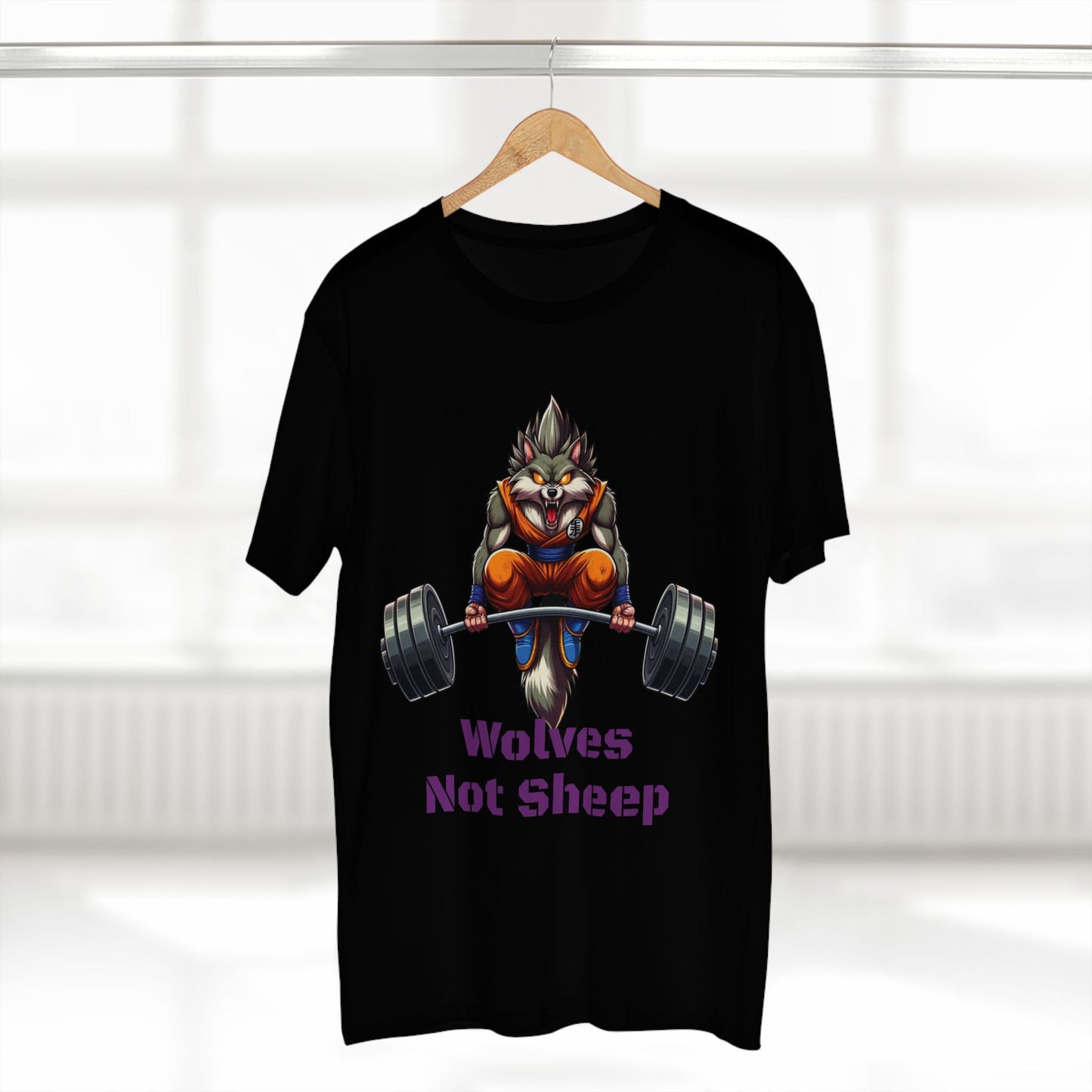 Wolves Not Sheep Motivational Tee for Fitness Enthusiasts